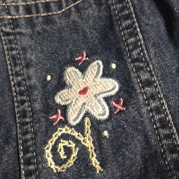 NWOT.  3-6M FADED GLORY JEANS JACKET WITH SNAPS - Picture 3 of 3